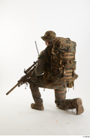 Photos Casey Schneider Trooper Pose 3 holding gun kneeling whole body 0004.jpg